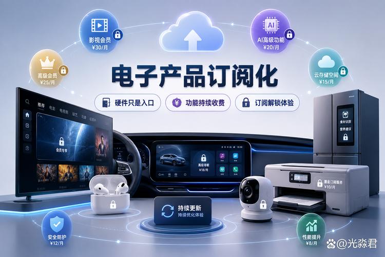 买了硬件还要继续付费,电子产品正在订阅化